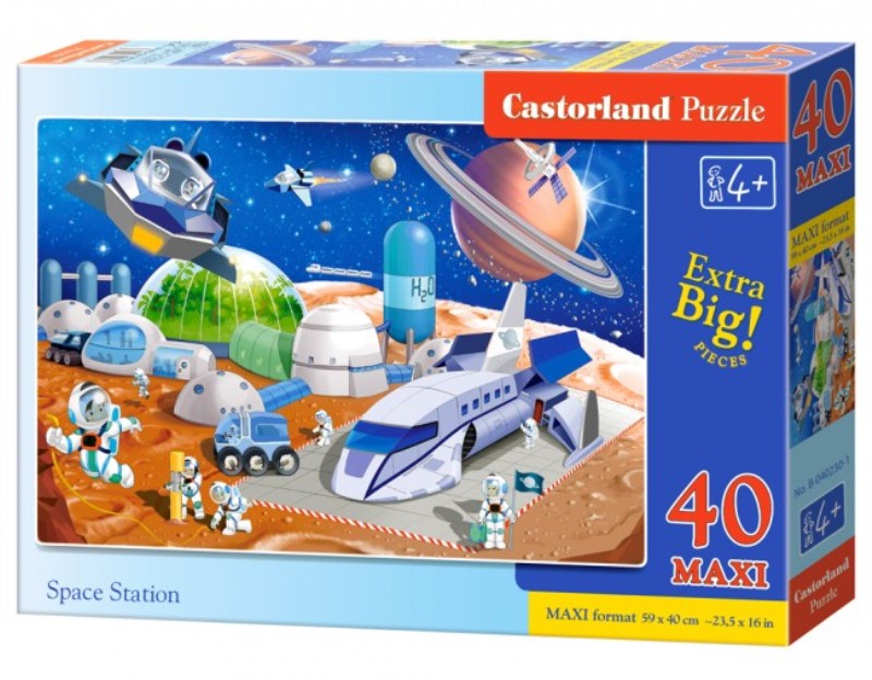 پازل مقوایی 40 تکه Space station 40230-1