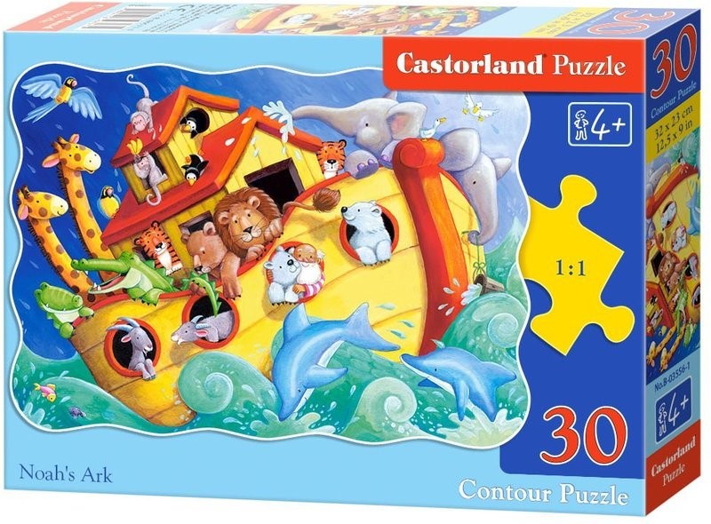 پازل مقوایی 30 تکه Noahs ark 3556-1