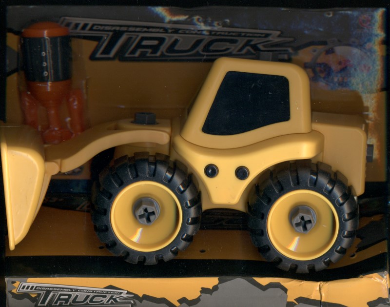 ماشین لودر زرد کوچک 7023 - 0