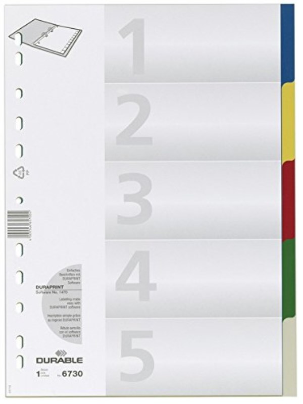 Durable index set 6730