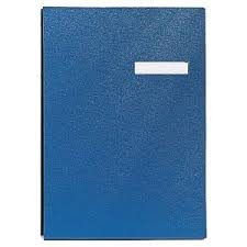 Leitz signature books art blue 5700