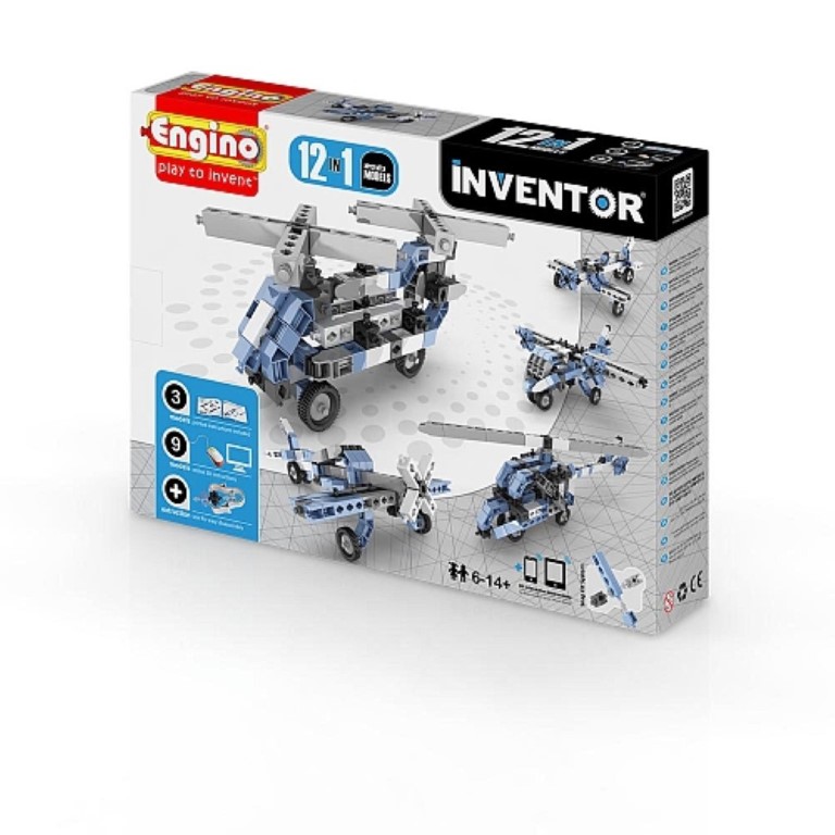 Inventor Airplane 12 Models (1233)