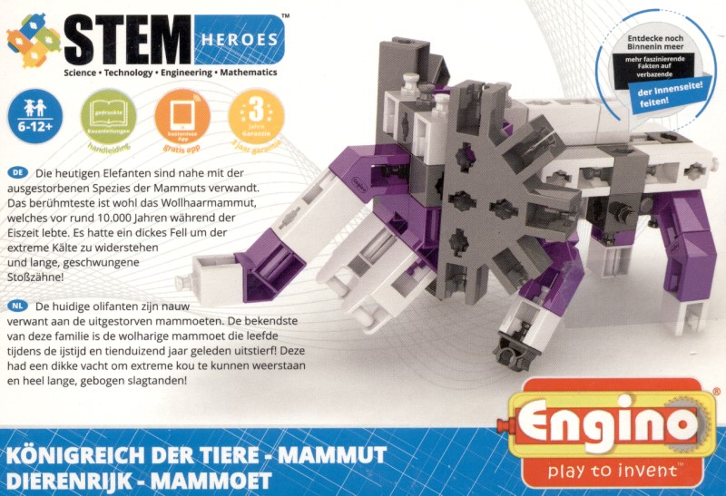 Stem heroes animal kingdom (mammoth sh11)