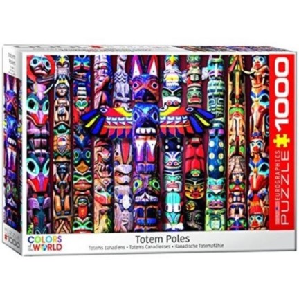 پازل (60005349) Totem Poles - 0