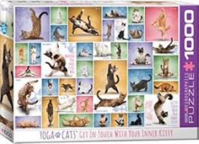 پازل (60000953) Yoga Cats