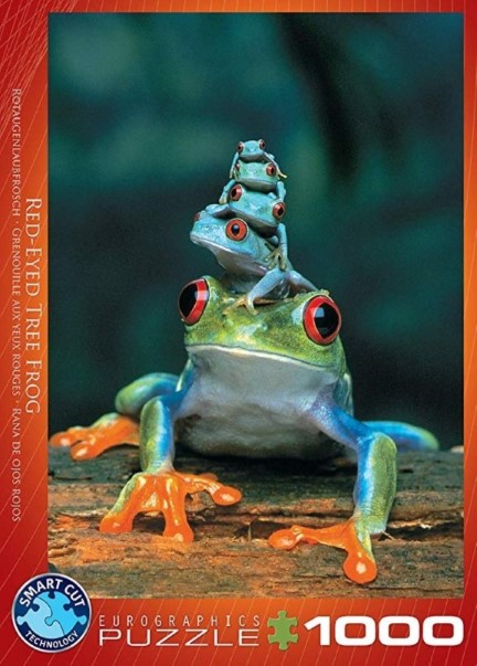 پازل (60003004) Red Eyed Tree Frog