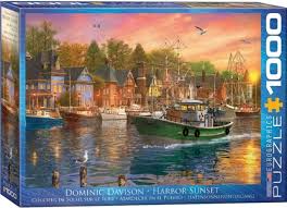 پازل (60000969) Harbor Sunset