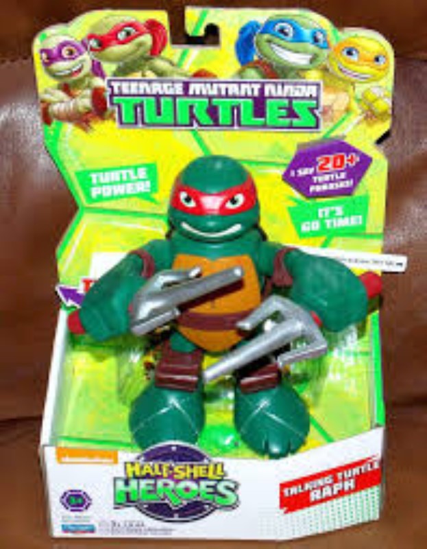 Tmnt 6 talking turtles figure turtle power