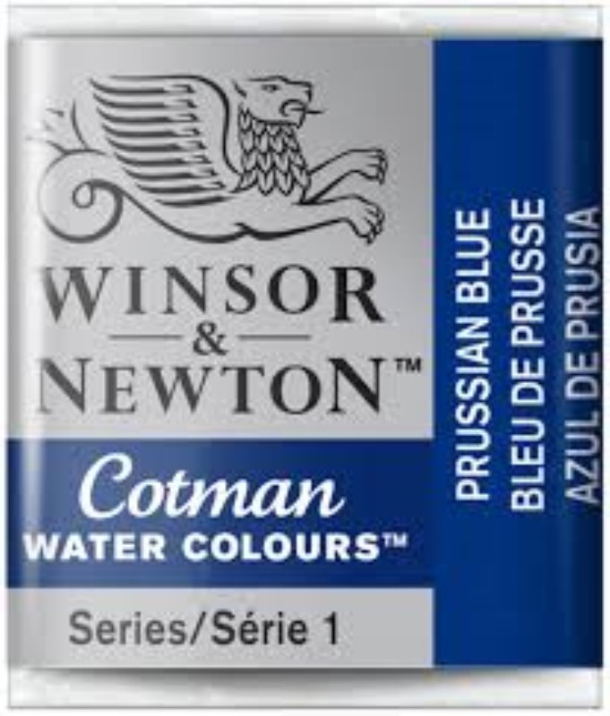 آبرنگ قرصی کوچک prussian blue (0301538)