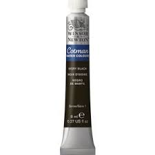 آبرنگ 8 میل ivory black (0303331)