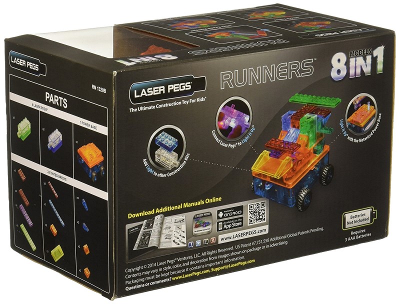 Car Runner Building Set 8 in 1 RN1320B