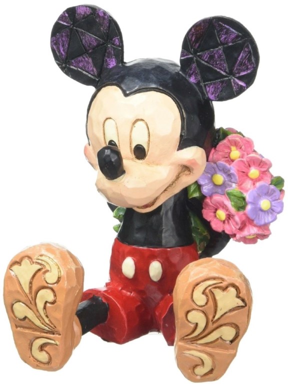 Mickey mouse with flowers mini figurine 4054284