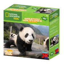 Kids 3d super puzzle panda