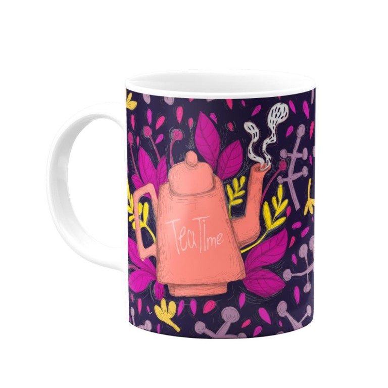 ماگ tea time تیره