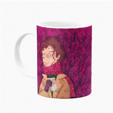 ماگ coffee is a hug in a mug