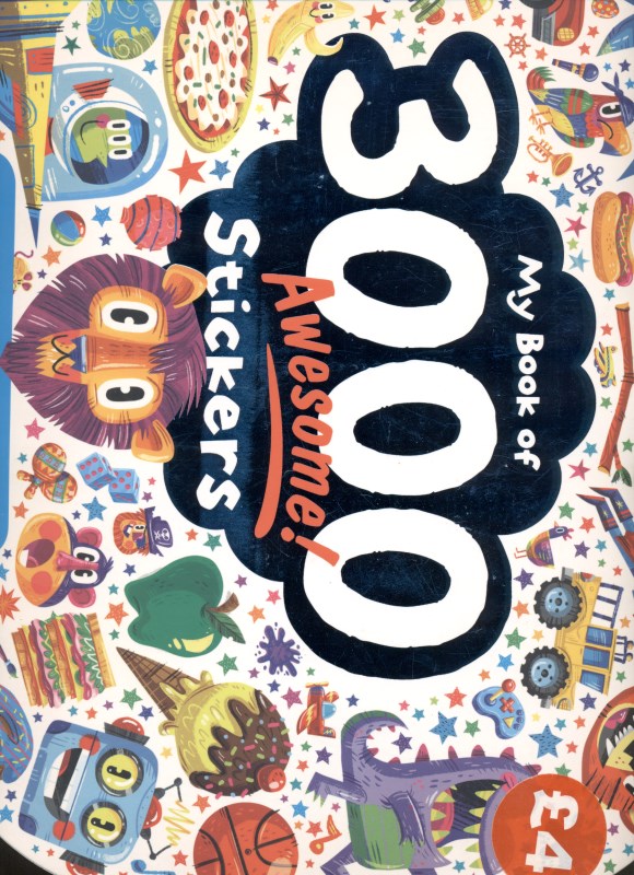 My book of 3000 awesome stickers