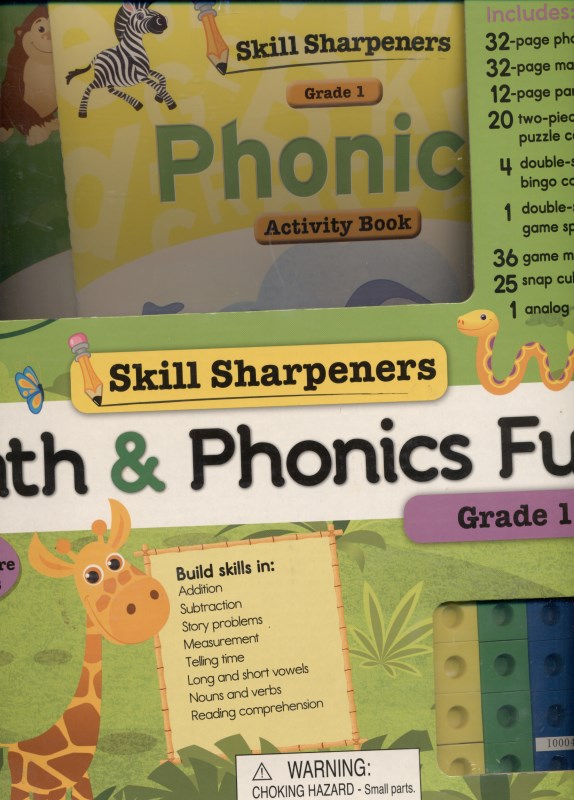 Skill sharpeners math and phonics fun