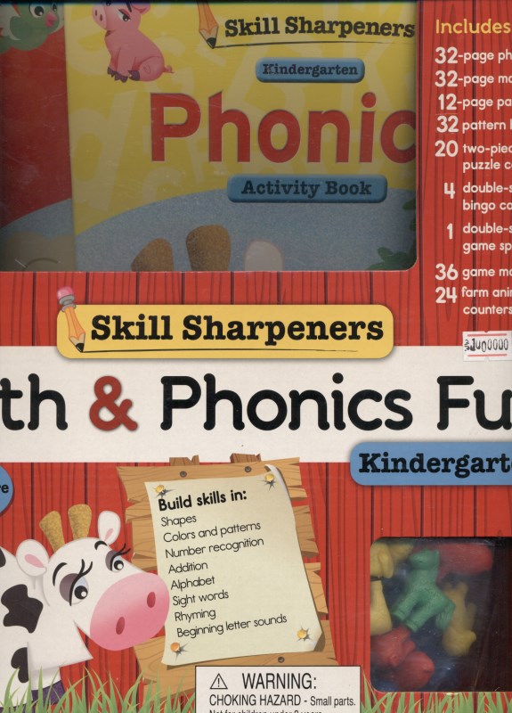 Skill sharpeners math and phonics fun