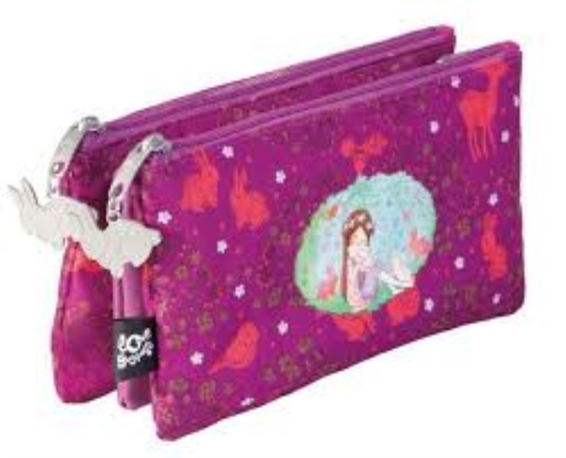 جامدادی 3 زیپ (triple pencil case)