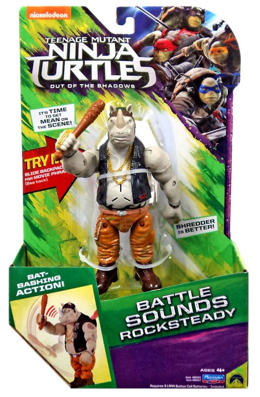 battle sounds rocksready tmnt movie deluxe figure 3074