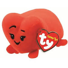 Teeny tys emoji heart red (42300)