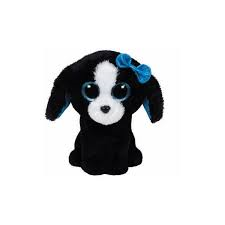 Beanie boos dog tracey black white (37191)