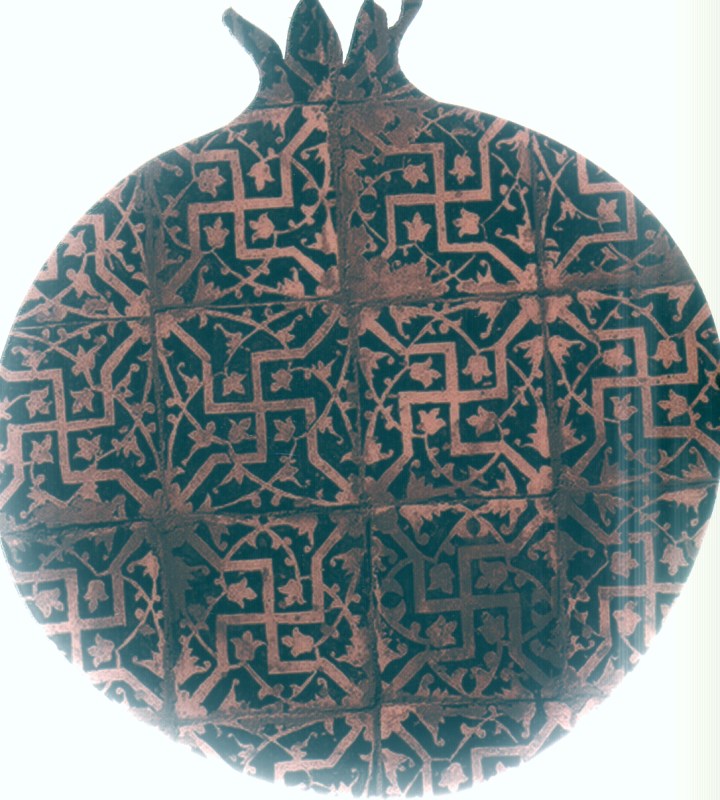 زیر لیوانی انار