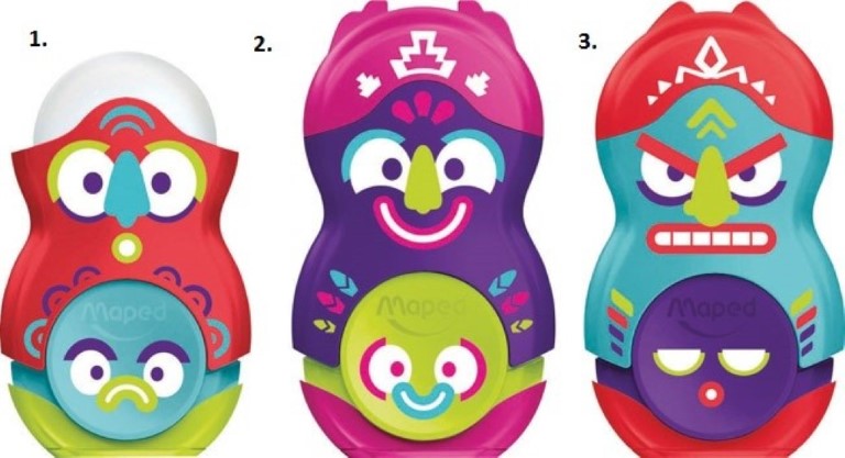 تراش پاک‌کن لوپی طرح‌دار (149131)