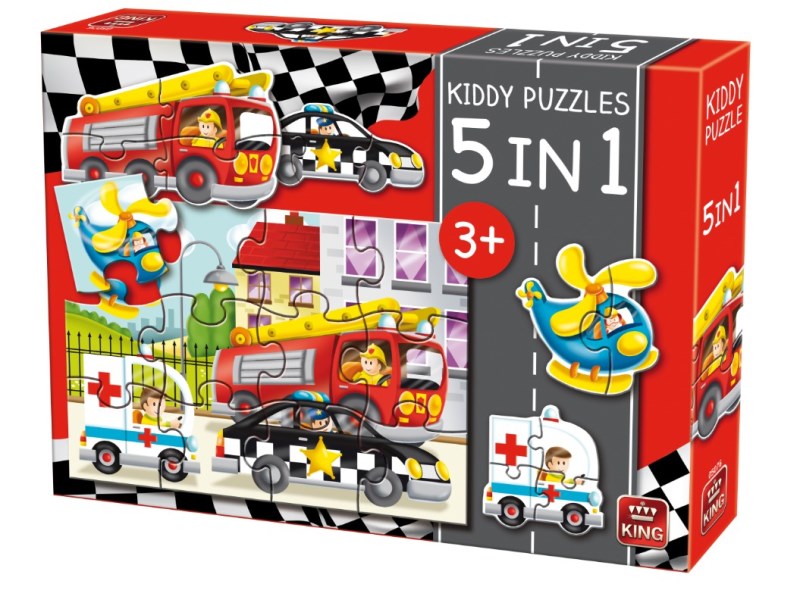 Kiddy Puzzles 5 in 1