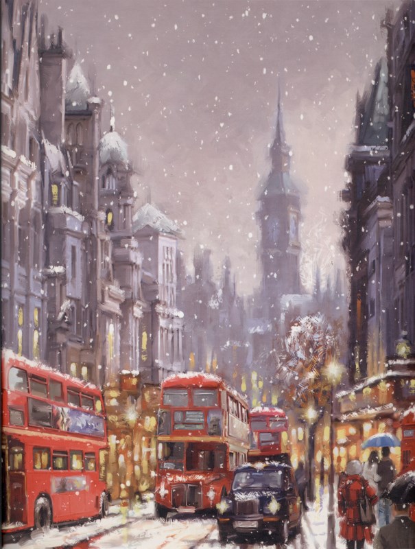 پازل 4637 (1500 تکه) Whitehall in snow