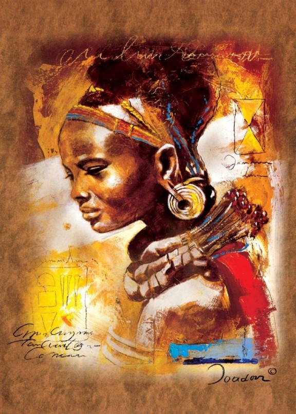 مینی پازل African beauty 01597