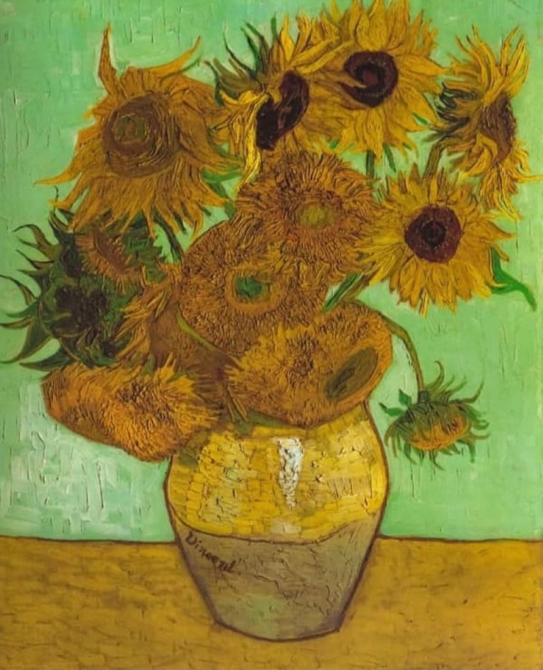 مینی پازل Sunflowers 01569
