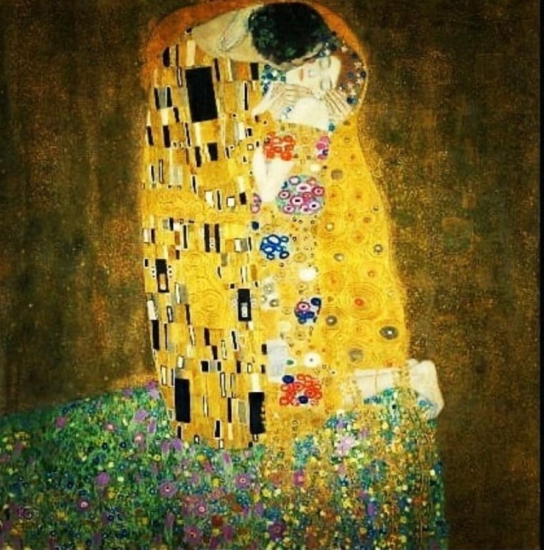 مینی پازل Kiss gustav klimt 01587