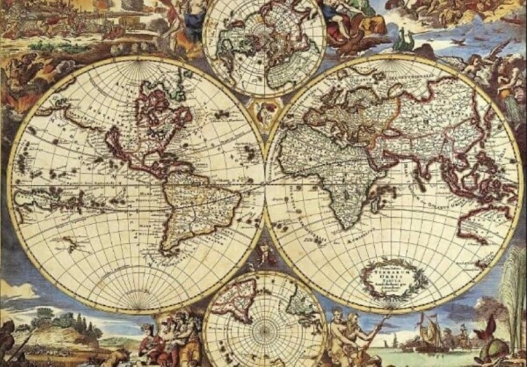 مینی پازل Old map 01591