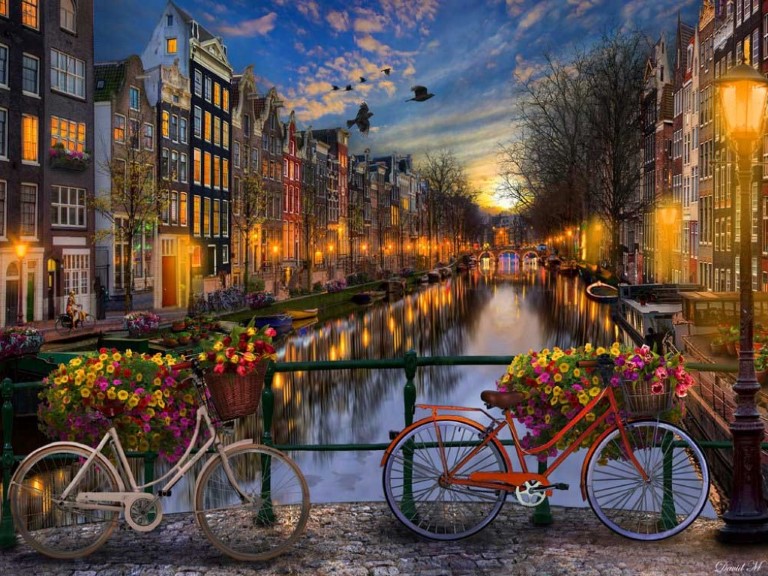 مینی پازل Amsterdam 01588