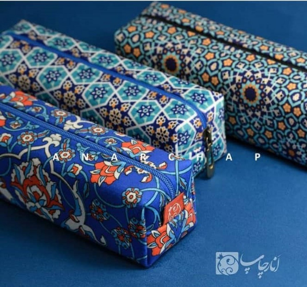 کیف جامدادی مخملی