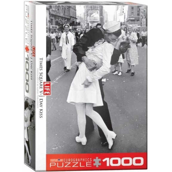 پازل (60000820) Life Vj Day Kiss Times Square