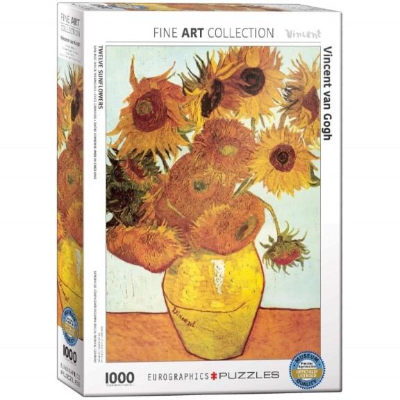 پازل (60003688) Twelve Sunflowers
