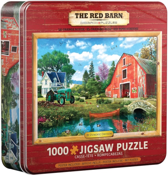 پازل (80515526) The red barn tin