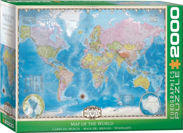 پازل (82200557) Map of the world