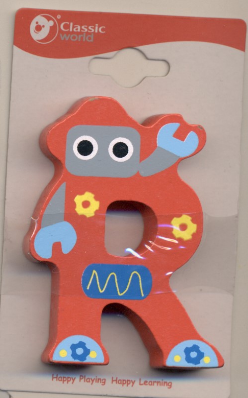 حرف Letters and animals R