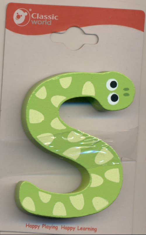 حرف Letters and animals S