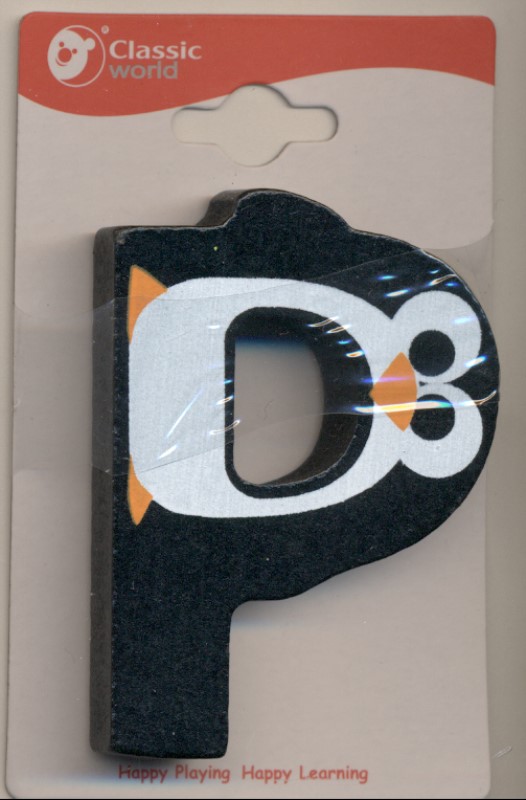 حرف Letters and animals P