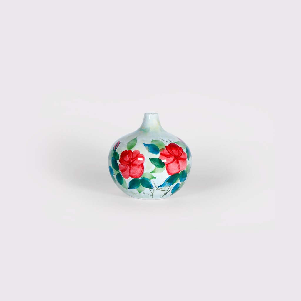 گوی تک شاخه گل سرخ T2