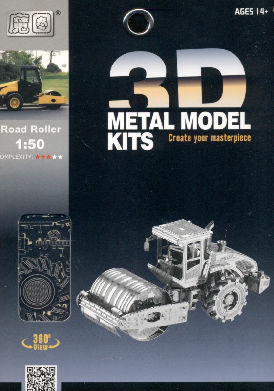 Road roller (3D metal model kits L21138)