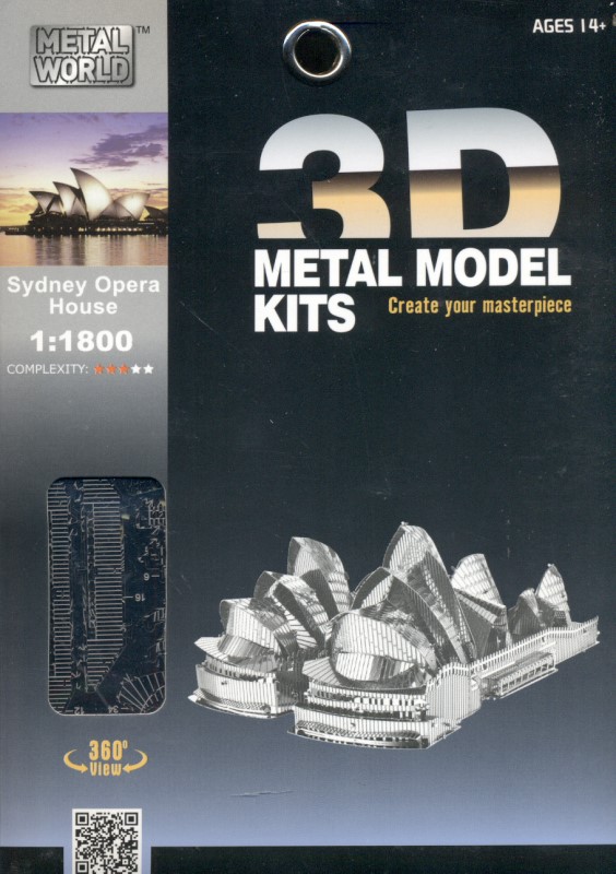 Sydney opera house (3D metal model kits B31143)