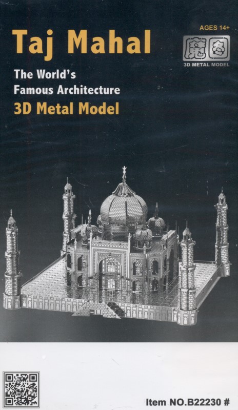 Taj mahal (3D metal model B22230)