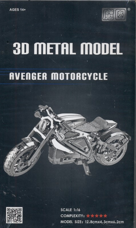 Avenger motorcycle (3D metal model I22203)