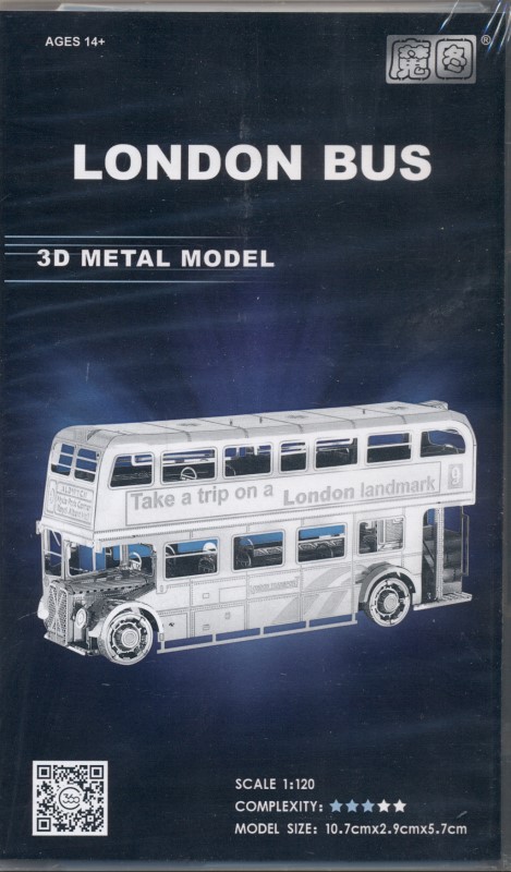 London bus (3D metal model I22207)