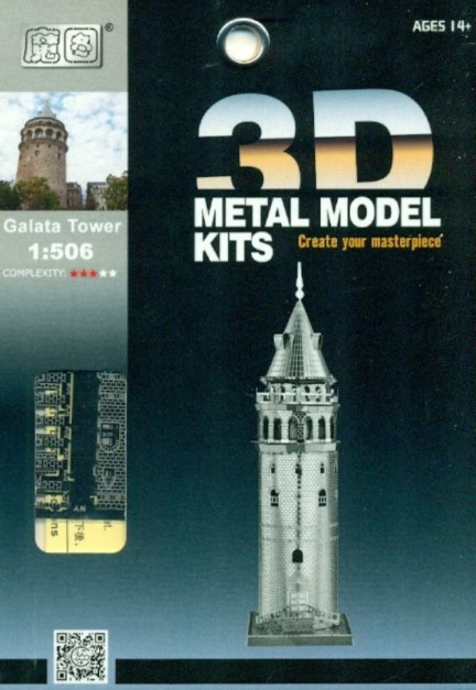 Galata Tower (3D metal model kits B21157)